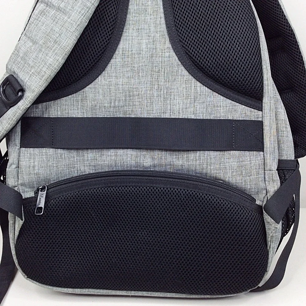 MATEIN Business Laptop Backpack Travel 15.6 Inch Gray Charge Port